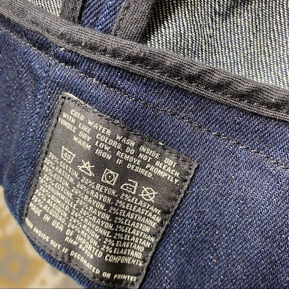 Ralph Lauren Indigo Blue Cropped Naval Officers Jacket - Picture 15 of 16